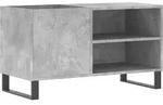vidaXL Plattenschrank Betongrau 85x38x48 cm Holzwerkstoff