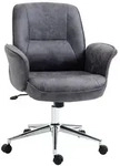 Vinsetto - B&uuml;rostuhl - 67L x 69B x 102Hcm - grau