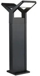 Paulmann LED Pollerleuchte Juntea D&auml;mmerungssensor IP44 585mm 3000K 2x12,5W