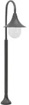 vidaXL Garten-Pollerleuchte E27 120 cm Aluminium Bronzefarben
