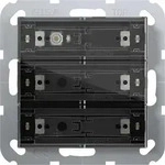 Gira System 55 Tastsensor, KNX, Unterputz, 3f, 6pkt, mit Busankopplung, mit