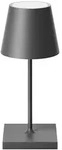 Nuindie mini LED Akku Tischleuchte graphitgrau IP54