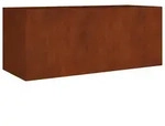 vidaXL Hochbeet 200x80x80 cm Cortenstahl