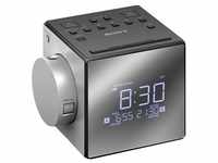 Sony ICF-C1PJ Uhr Digital Silber