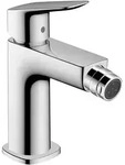 hansgrohe Logis Einhebel-Bidetmischer 110 Fine mit Zugstangen-Ablaufgarnitur, Chrom