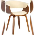 CLP Stuhl Bruce Kunstleder creme