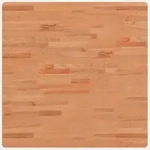 vidaXL Tischplatte 80x80x1,5 cm Quadratisch Massivholz Buche