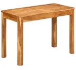 vidaXL Esstisch 110x55x76 cm Massivholz Akazie