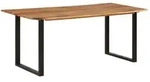 vidaXL Esstisch 180&times;90&times;76 cm Massivholz Akazie