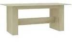 vidaXL Esstisch Sonoma-Eiche 180x90x76 cm Holzwerkstoff Modell Helios Urban