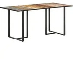 vidaXL Esstisch 160 cm Altholz Massiv