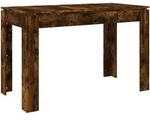 vidaXL Esstisch R&auml;uchereiche 120x60x76 cm Holzwerkstoff