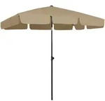 vidaXL Strandschirm Taupe 200x125 cm