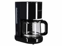 Exquisit Filterkaffemaschine KA 6103 sw | 12 Tassen Kaffee | 1x4 Filtergröße...