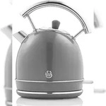 SWAN SK14630GRNEU Retro Elektrisch Wasserkocher 1,8L Vintage Abschaltautomatik