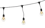 MARELIDA LED Lichterkette 20 Filament Gl&uuml;hbirnen f&uuml;r Party Au&szlig;en koppelbar...