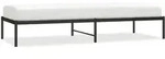 vidaXL Bettgestell Metall Schwarz 80x200 cm
