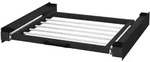 ML-Design Zwischenbaurahmen 60,5x54,5 cm Schwarz | W&auml;scheleine, Stahl,