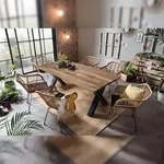 M&ouml;bilia Tisch 220x100 cm | Platte Fichte/Tanne | B 220 x T 100 x H 77 cm |...