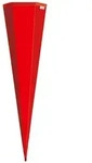 Roth Schult&uuml;te 85cm eckig Bastelt&uuml;te rot