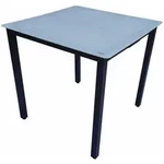 VCM Jerry Gartentisch 80x80cm matt Glas.