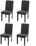 Mendler 4er-Set Esszimmerstuhl Stuhl K&uuml;chenstuhl Littau FSC&reg;-zertifiziert ~