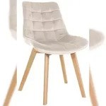 CLP Stuhl Brook Samt creme