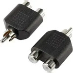 SpeaKa Professional SP-7870160 Cinch Audio Y-Adapter [1x Cinch-Stecker - 2x