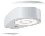 Paulmann LED Au&szlig;enwandleuchte Silma 230V 600lm 5,5W 3000K IP44 Wei&szlig; 94867