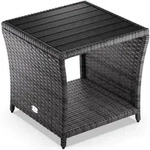 Casaria Beistelltisch 45x45x40cm grau