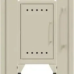 Bisley Fern Mini Ablageschrank aus Metall | Beistellschrank im Retro-Instustrial