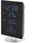 technoline WS 6820 Wetterstation mit blauer LED-Anzeige
