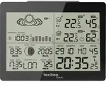Technoline WS 6760 - moderne Wetterstation in schwarzer Hochglanz-Optik