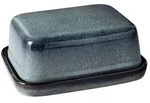 like. by Villeroy & Boch Lave gris Butterdose 15 x 12 x 6,5 cm