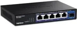 TRENDnet TEG-S5061 6-Port Switch, 2.5G Unmanaged Switch mit 10G SFP+ Port