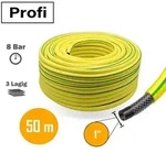 Stabilo Sanit&auml;r Gartenschlauch Gelb 1 Zoll 50 m 3-lagig verst&auml;rkt knickfest