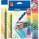 LYRA L2821360 Farbstifte Groove Slim - &Oslash; 3,3 mm, 36 Farben + Anspitzer, Kartonetui