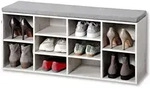KESPER Schuhschrank m. Sitzkissen, wei&szlig; gek&auml;lkt