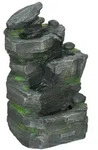 Outsunny - Gartenbrunnen - 34 x 28 x 57 cm - dunkelgrau