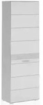 Linus Kleiderschrank 1 T&uuml;ren wei&szlig;.