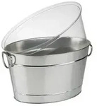 APS Getr&auml;nkewanne/Getr&auml;nkek&uuml;hler/Flaschenk&uuml;hler -TIN-40 x 28 cm, H: 22 cm