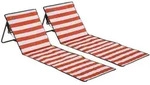 Outsunny - Strandmatte - 142Lx51Wx40Hcm - Rot