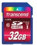 Transcend Flash-Speicherkarte 32 GB Class 10 SDHC UHS-I