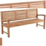 CLP Teakbank Halden teak/200 cm