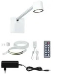 Paulmann LED Bilderleuchte Adelia 2700K 370lm 230/24V 4,5W dimmbar Alu geb&uuml;rstet