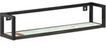 vidaXL Wandregale 2 Stk. 80 cm Altholz Massiv