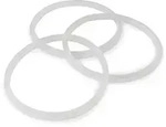 VERTES Silikon-Dichtungsring 3er Set &ndash; Ersatz f&uuml;r 3/5/7 L Wurstf&uuml;ller, Dichtung