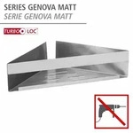 WENKO Turbo-Loc&reg; Eckablage Mod. Genova Matt