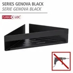 WENKO Turbo-Loc&reg; Eckablage Mod. Genova Black