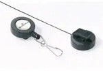 DURABLE Ausweishalter 822158 Jojo mit Karabinerhaken an 10 St./Pack.